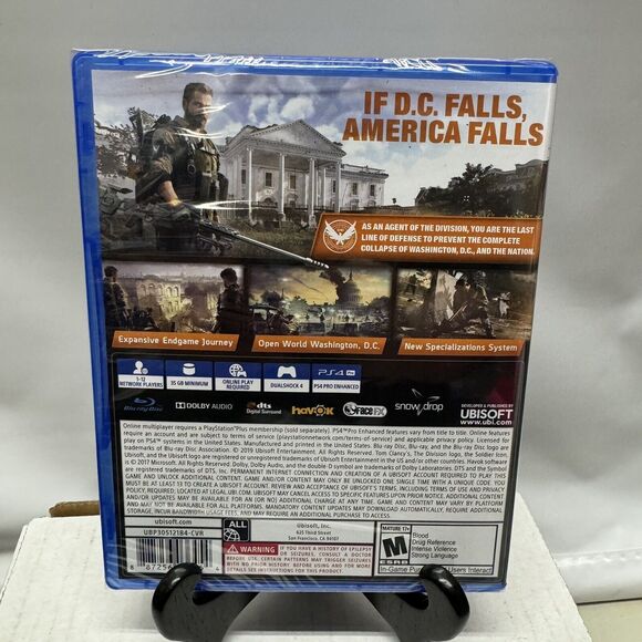 Tom Clancy's The Division 2 PS4 Video Game New Sealed M Ubisoft Playstation 4 - Picture 2 of 8